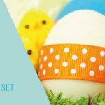 Easter egg hunting scrapbooking digital paper collection